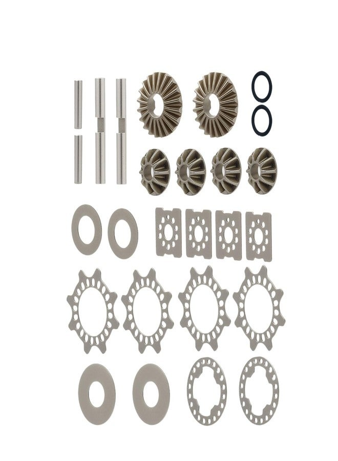 Mesimsple مجموعة تروس تفاضلية محدودة الانزلاق نشطة من Mesimsple Steel EXB ARA310984 ARA310985 لسيارات Arrma 1/8 Kraton Outcast Notorious Talion Typhon 6S EXB Series RC، قطع غيار للترقية - Image 1
